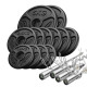 Грифи та диски олімпійські Marbo Sport MW-65kg-OLI 65 кг
