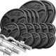 Грифи та диски Marbo Sport MW-83KG-SLIM 83 кг