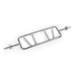 Гриф для штанги Классический с параллельным хватом SHUANG CAI SPORTS TA-34TB-25 (l-0,85м,d-25мм,вес 9кг,замок гаечный)