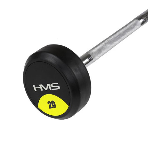 Штанга з гумовим покриттям 20 кг HMS GSG-20 