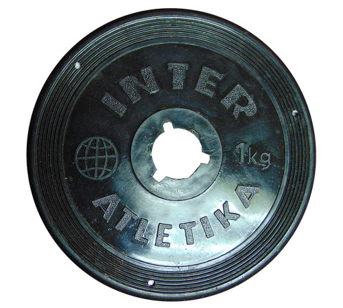 Диск InterAtletika ST520.2 1 кг Диск InterAtletika ST520.2 1 кг