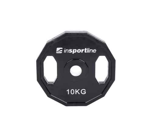 Диск прогумований inSPORTline Ruberton 10 кг 30 мм Диск прогумований inSPORTline Ruberton 10 кг 30 мм