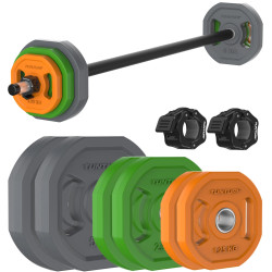 Набір штанги та обтяження Tunturi Aerobic Pump 20 кг 