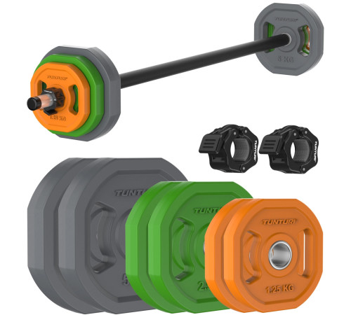 Набір штанги та обтяження Tunturi Aerobic Pump 20 кг