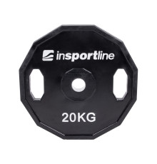 Диск прогумований inSPORTline Ruberton 20 кг