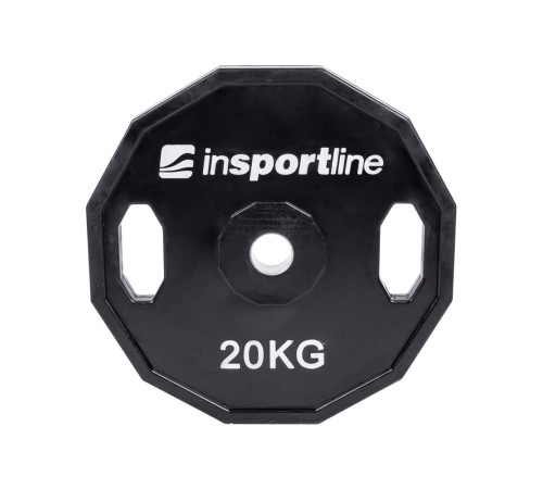 Диск прогумований inSPORTline Ruberton 20 кг Диск прогумований inSPORTline Ruberton 20 кг