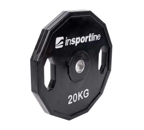 Диск прогумований inSPORTline Ruberton 20 кг Диск прогумований inSPORTline Ruberton 20 кг