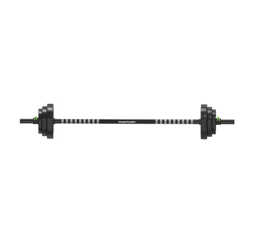 Набір штанги та обтяження Tunturi Aerobic Pump 20 кг, чорний