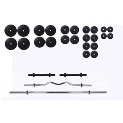 Грифи та диски RN-Sport 160 кг