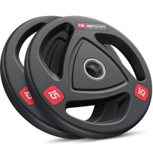 Набір дисків олімпійських Hop-Sport 2 х 15 кг