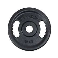 Диск олімпійський чавунний inSPORTline Castblack OL 15 кг