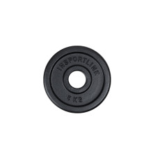 Диск олімпійський чавунний inSPORTline Castblack OL 5 кг