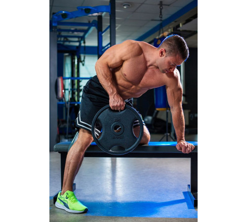 Диск олімпійський RN-Sport Quatro-GRIP 15 кг Диск олімпійський RN-Sport Quatro-GRIP 15 кг