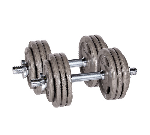 Комплект: короткі грифи Hamerton + гирі inSPORTline Hamerton 2х35 кг Комплект: короткі грифи Hamerton + гирі inSPORTline Hamerton 2х35 кг