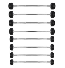 Штанга з гумовим покриттям 25 кг HMS GSG25