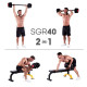 Набір з гантелями 2в1 40 кг HMS SGR40 PRO SET