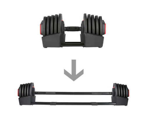 Набір з гантелями 2в1 40 кг HMS SGR40 PRO SET Набір з гантелями 2в1 40 кг HMS SGR40 PRO SET