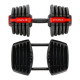 Набір з гантелями 2в1 40 кг HMS SGR40 PRO SET