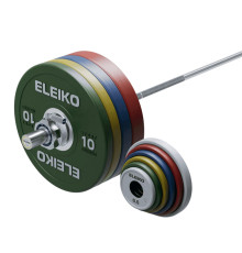 Штанга Eleiko Performance жіноча 185 кг різнокольорова
