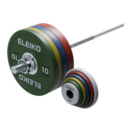 Штанга Eleiko Performance жіноча 185 кг різнокольорова