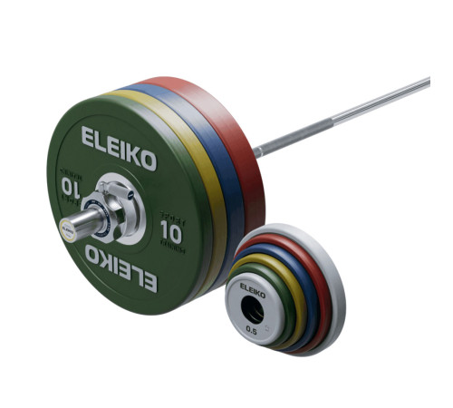 Штанга Eleiko Performance жіноча 185 кг різнокольорова