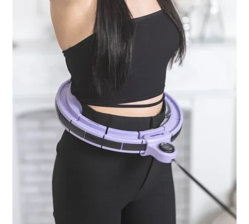 Хула-хуп з магнітами та обважнювачами inSPORTline Weight Hoop Pro 69-105 см Хула-хуп з магнітами та обважнювачами inSPORTline Weight Hoop Pro 69-105 см