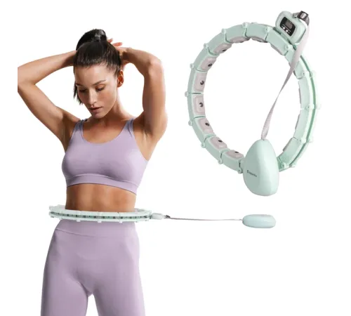 Хула-хуп з магнітами та вагою inSPORTline Weight Hoop Lite 69-135 см Хула-хуп з магнітами та вагою inSPORTline Weight Hoop Lite 69-135 см