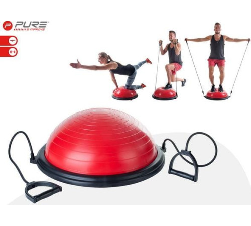 Балансувальна платформа Pure2Improve Balance Traine червона Балансувальна платформа Pure2Improve Balance Traine червона