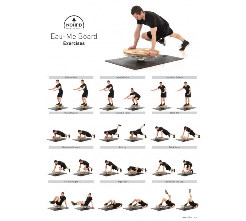 Платформа балансувальна NOHRD Eau-Me Club Ash