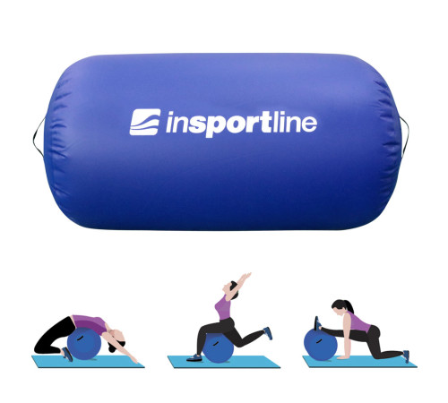 Надувний ролик для тренувань inSPORTline Airroll 120x70 см