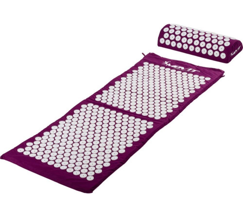 Килимок для точкового масажу Movit PURPLE HEALTH 130x50 см Килимок для точкового масажу Movit PURPLE HEALTH 130x50 см
