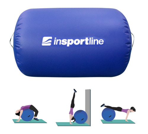 Надувний ролик для тренувань inSPORTline Airroll 120x90 см