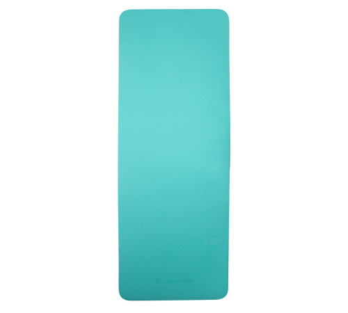 Килимок для фітнесу inSPORTline Doble 173x61x0,6 cm - м'ятно-чорний Килимок для фітнесу inSPORTline Doble 173x61x0,6 cm - м'ятно-чорний