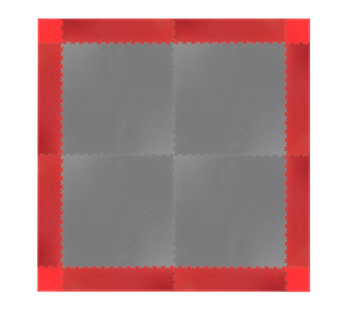 Кутові елементи для килимка inSPORTline Simple Red - 4 шт.