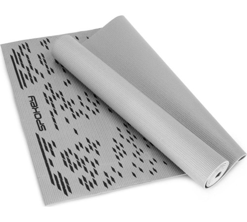 Фітнес-килимок Spokey Lightmat II 180 cm x 60 cm x 0.4 cm - сірий