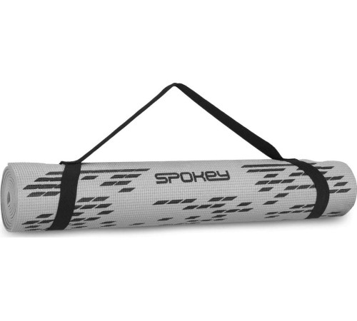 Фітнес-килимок Spokey Lightmat II 180 cm x 60 cm x 0.4 cm - сірий