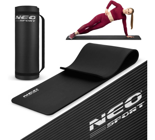 Килимок для тренувань, потовщений 183 x 60 СМ Neo-Sport - 192300 Килимок для тренувань, потовщений 183 x 60 СМ Neo-Sport - 192300