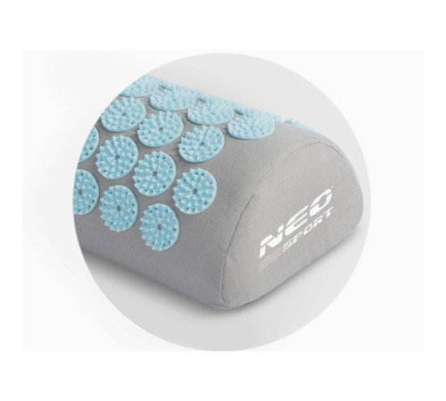 Акупунктурний килимок Neo-Sport NS-901 сіро-блакитний Акупунктурний килимок Neo-Sport NS-901 сіро-блакитний