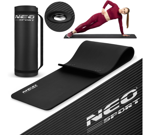 Килимок для тренувань потовщений 183 x 60 cm Neo-Sport - 192000 Килимок для тренувань потовщений 183 x 60 cm Neo-Sport - 192000