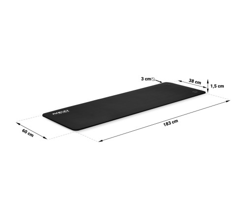 Килимок для тренувань потовщений 183 x 60 cm Neo-Sport - 192000 Килимок для тренувань потовщений 183 x 60 cm Neo-Sport - 192000