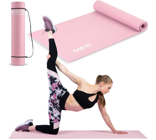 Килимок для тренувань 173 x 61 cm Neo-Sport - 192101 рожевий Килимок для тренувань 173 x 61 cm Neo-Sport - 192101 рожевий