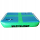 Надувний гімнастичний мат MASTER 60 x 100 x 20 см, зелено-голубий