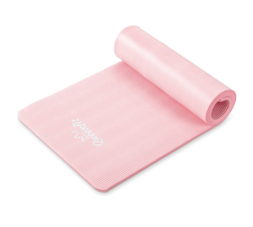 Килимок (мат) для фітнесу та йоги Queenfit NBR 1,5 см рожевий Килимок (мат) для фітнесу та йоги Queenfit NBR 1,5 см рожевий
