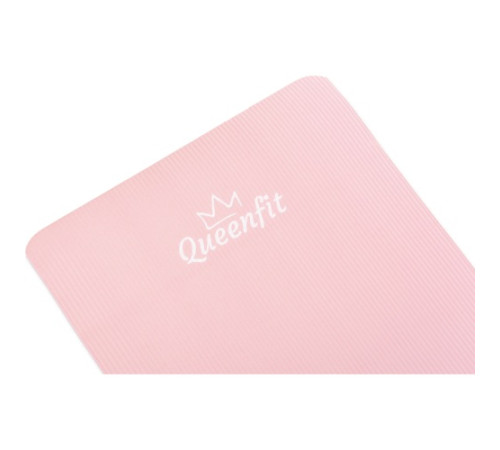 Килимок (мат) для фітнесу та йоги Queenfit NBR 1,5 см рожевий Килимок (мат) для фітнесу та йоги Queenfit NBR 1,5 см рожевий