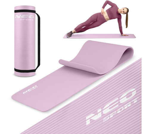 Килимок для тренувань 183 x 60 x 1 см Neo-Sport - 192201 фіолетовий Килимок для тренувань 183 x 60 x 1 см Neo-Sport - 192201 фіолетовий