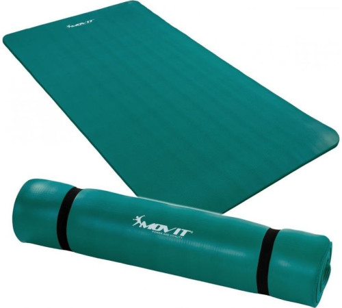 Килимок для йоги Movit 190 х 100 х 1,5 см, бірюзовий Килимок для йоги Movit 190 х 100 х 1,5 см, бірюзовий