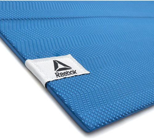 Килимок для йоги Reebok 6 мм складний синій (11050BL) Килимок для йоги Reebok 6 мм складний синій (11050BL)