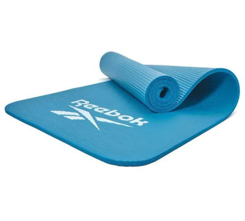 Килимок для фітнесу Reebok 10 мм, синій