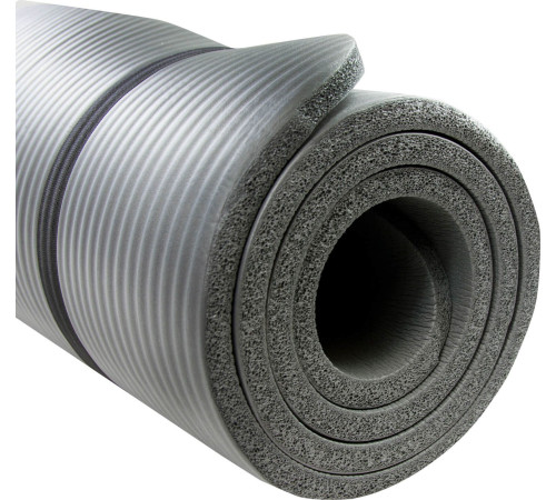 Фітнес-килимок Body Sculpture BB 8330 185 cm x 80 cm x 1.5 cm - сірий