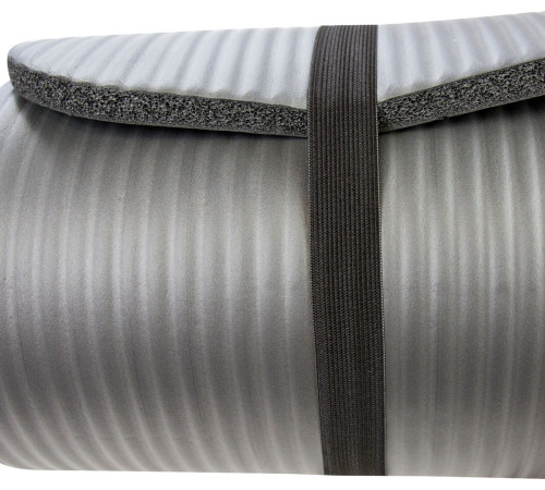 Фітнес-килимок Body Sculpture BB 8330 185 cm x 80 cm x 1.5 cm - сірий